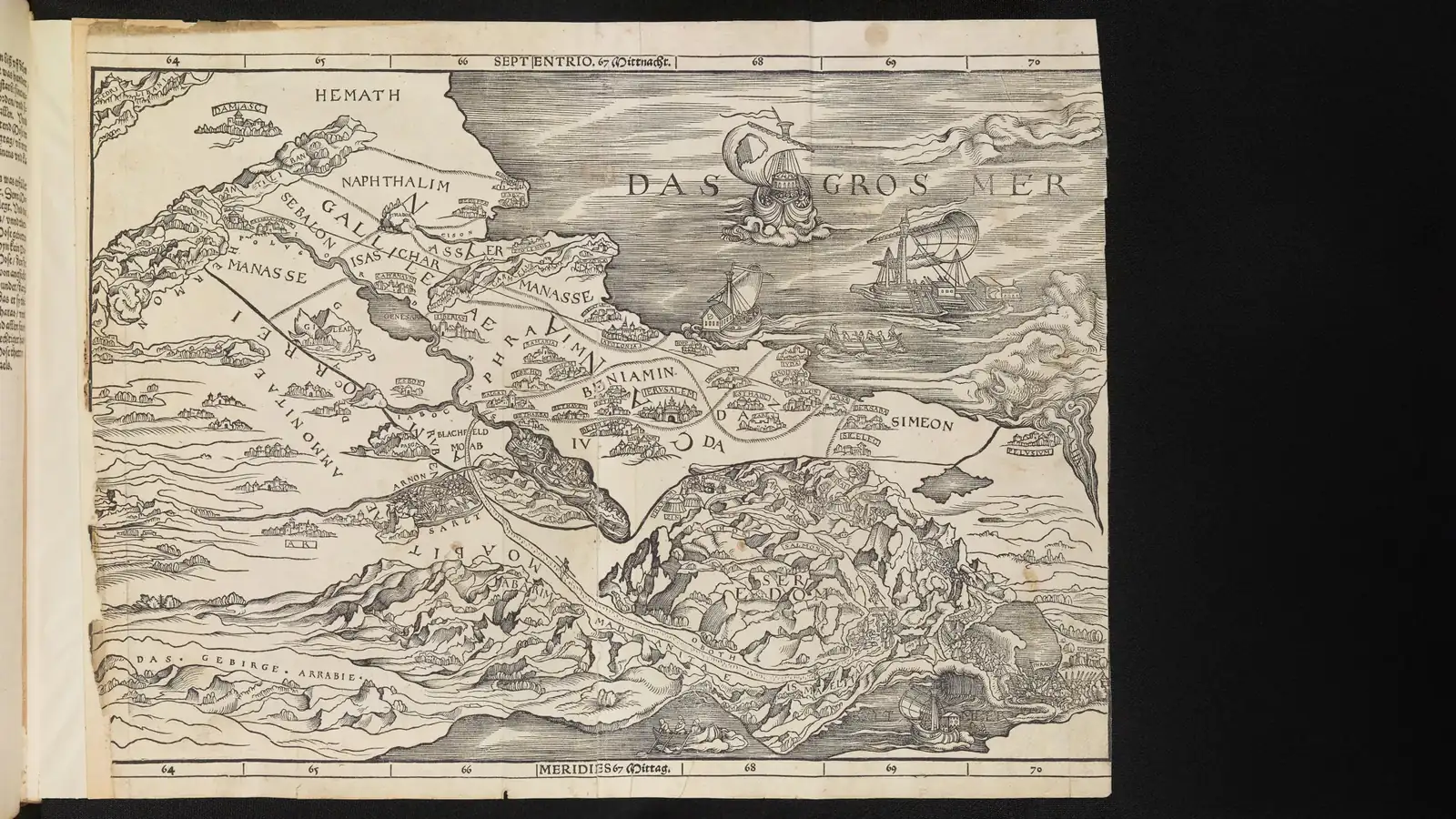 Backwards Bible Map Revolutionized Borders